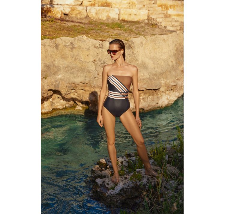 GOTTEX ocean breeze strÓj kĄpielowy jednoczĘŚciowy z odpinanymi ramiĄczkami