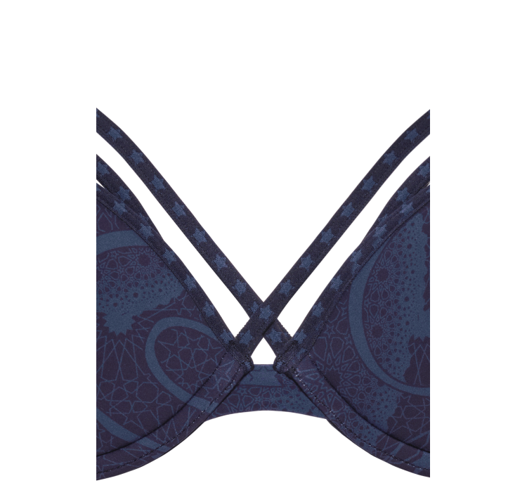 MARLIES DEKKERS supernova usztywniany biustonosz push up z paskami