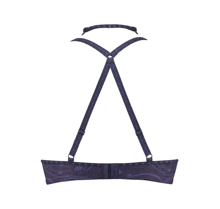 MARLIES DEKKERS supernova usztywniany biustonosz push up z paskami