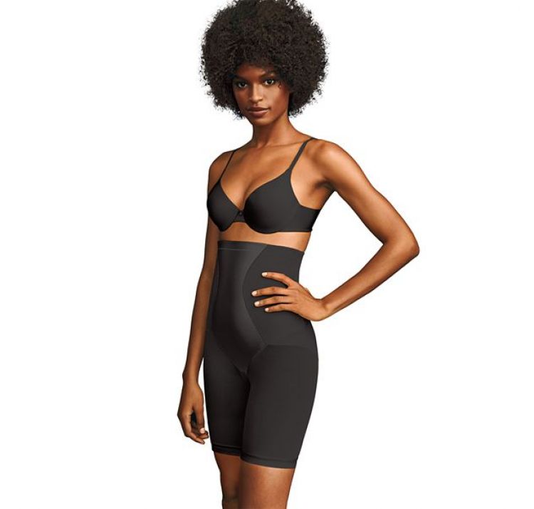 MAIDENFORM wysokie majtki modelujĄce z nogawkami