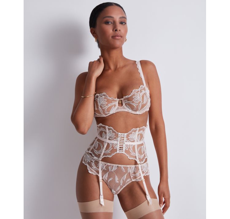 AUBADE PARIS season of love koronkowy biustonosz half cup