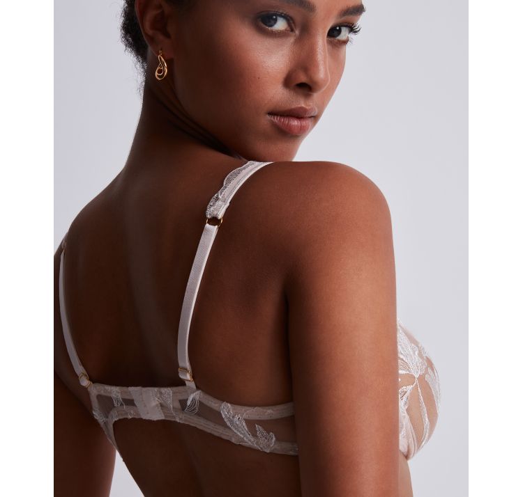 AUBADE PARIS season of love koronkowy biustonosz half cup