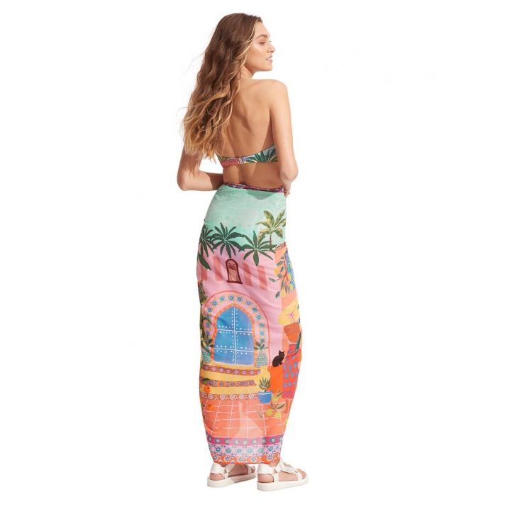 SEAFOLLY on vacation baweŁniane pareo