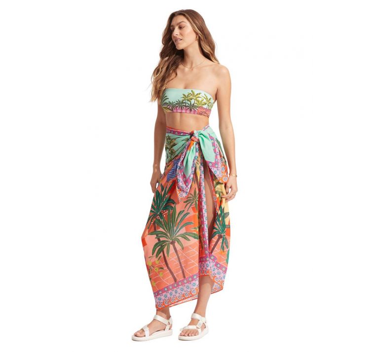 SEAFOLLY on vacation baweŁniane pareo