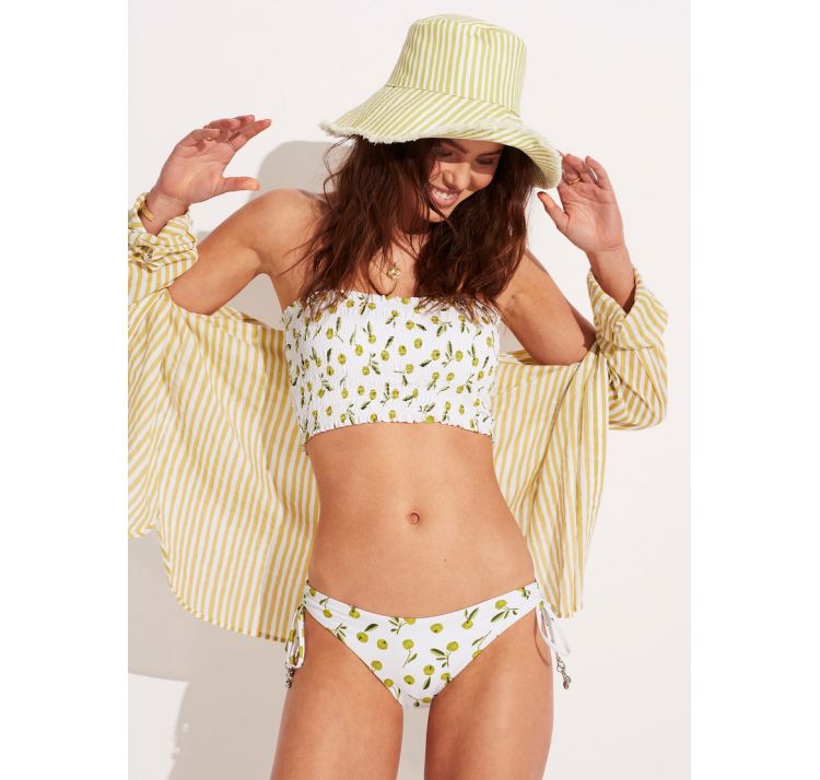 SEAFOLLY summer crush marszczona opaska bikini