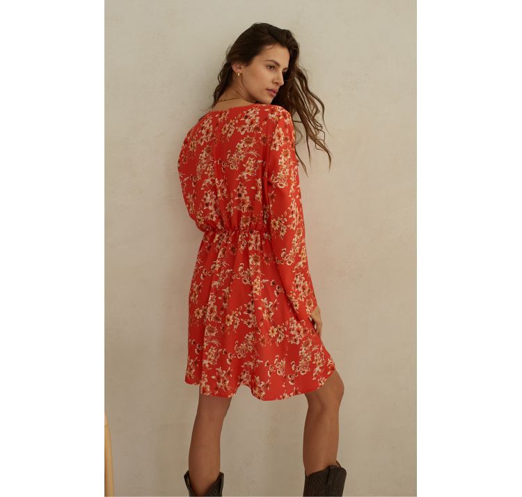 SLEEPLESS IN WARSAW sukienka coachella wiskoza