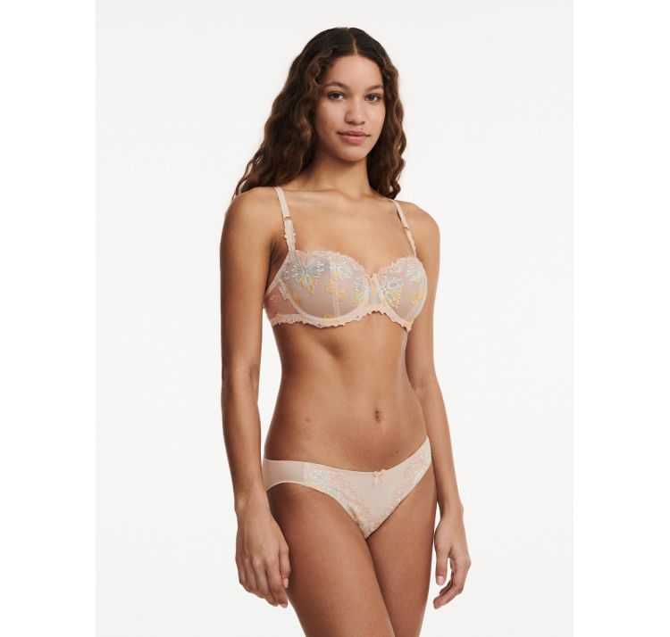 CHANTELLE champs elysees koronkowy biustonosz half cup