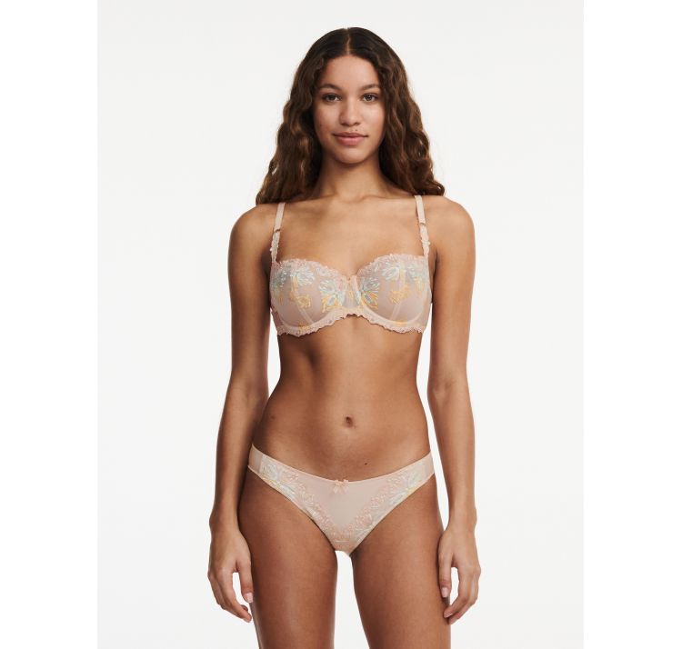 CHANTELLE champs elysees koronkowy biustonosz half cup