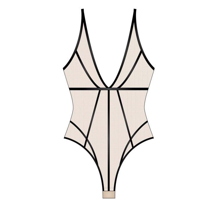 SCANDALE sleek tiulowe body