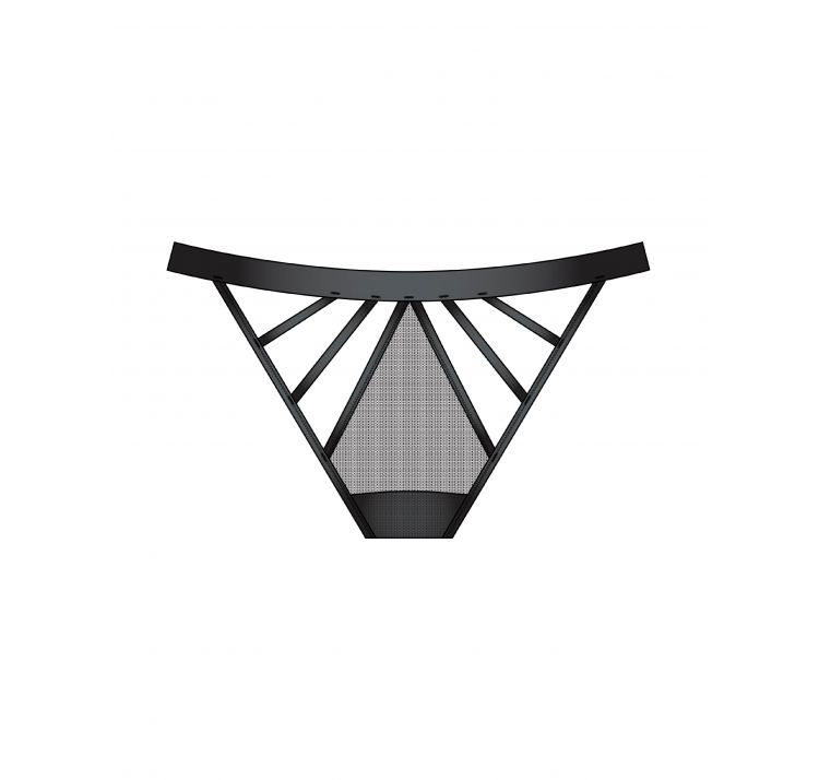 SCANDALE sleek tiulowe majtki z ozdobnym tyŁem