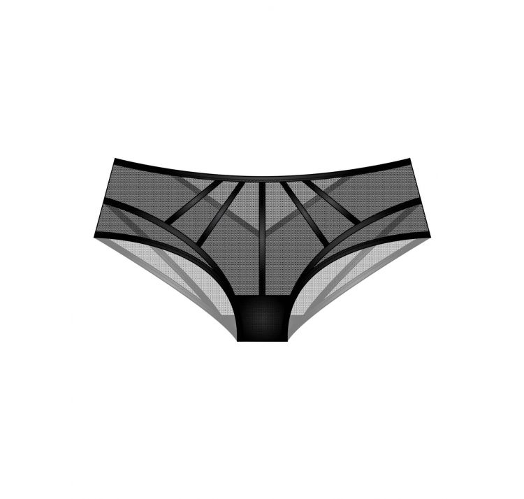 SCANDALE sleek tiulowe majtki hipsterki