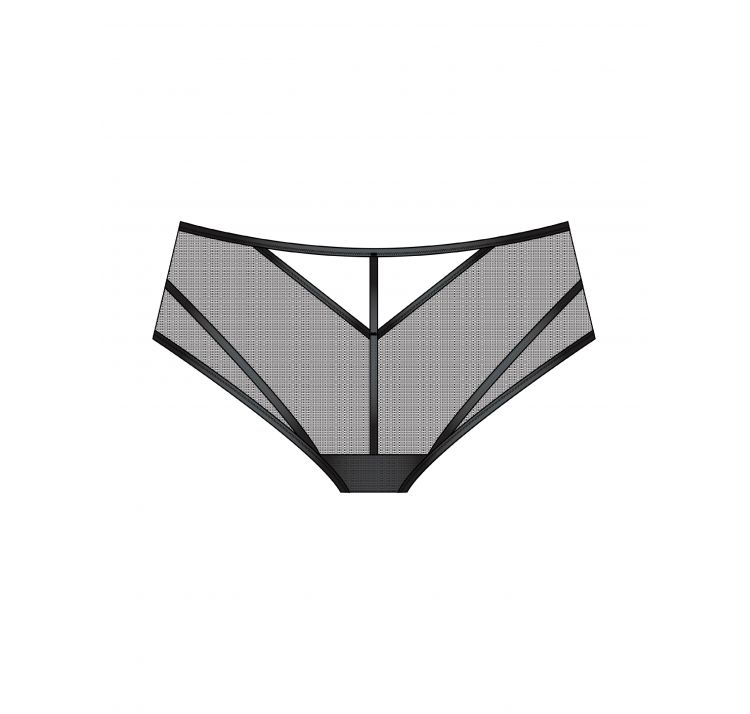 SCANDALE sleek tiulowe majtki hipsterki