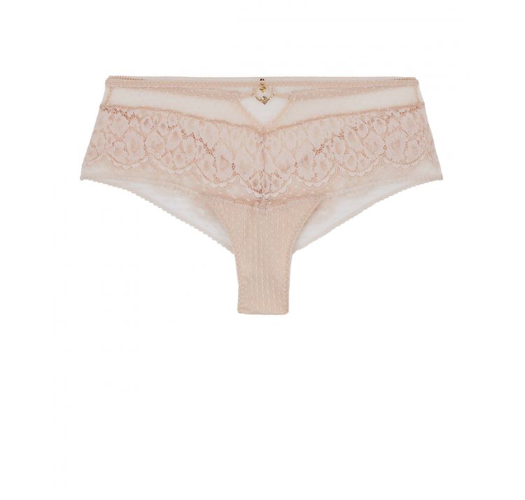 AUBADE PARIS illusion fauve koronkowe szorty st. tropez