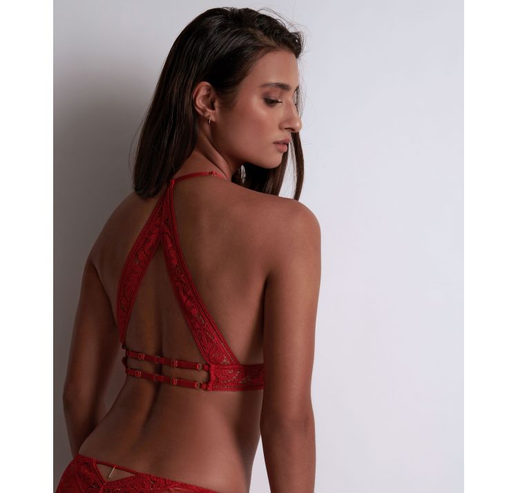 AUBADE PARIS coeur a corps koronkowa braletka z ozdobnymi plecami