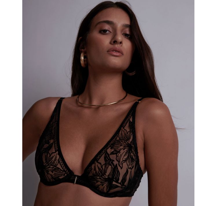 AUBADE PARIS coeur a corps koronkowy biustonosz plunge