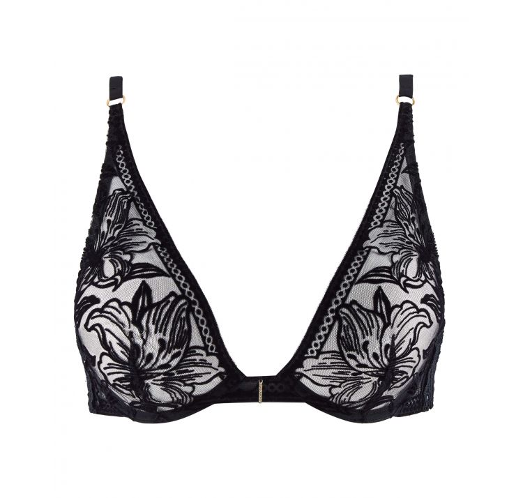 AUBADE PARIS coeur a corps koronkowy biustonosz plunge