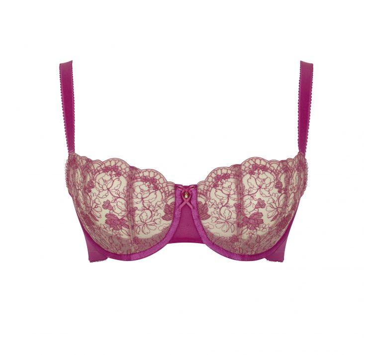 CLEO BY PANACHE daphne koronkowy biustonosz half cup