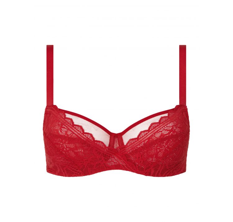 CHANTELLE EASY FEEL floral touch koronkowy biustonosz balkonetka