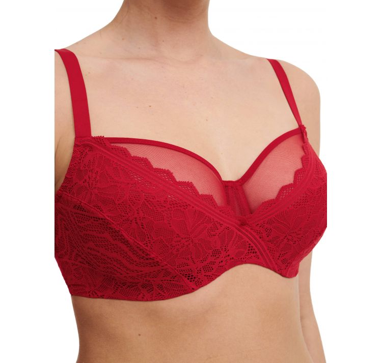 CHANTELLE EASY FEEL floral touch koronkowy biustonosz balkonetka