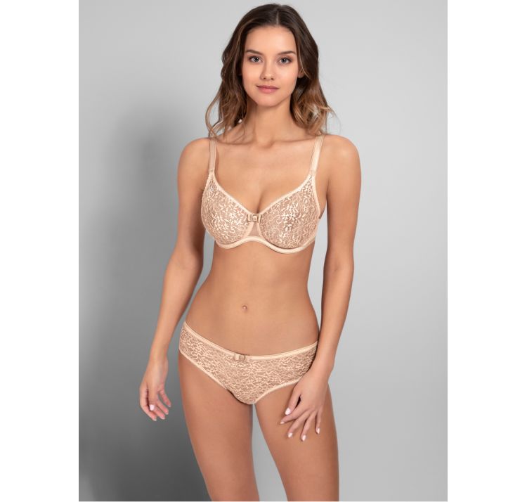 EMPREINTE allure koronkowy biustonosz z tŁoczonĄ miskĄ