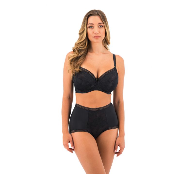 FANTASIE fusion lace koronkowy biustonosz z bocznym panelem