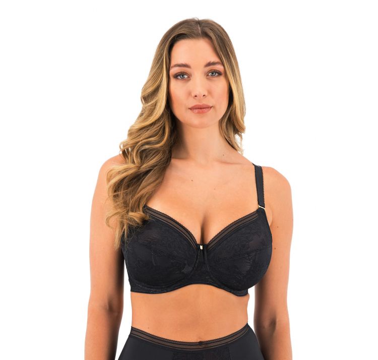 FANTASIE fusion lace koronkowy biustonosz z bocznym panelem