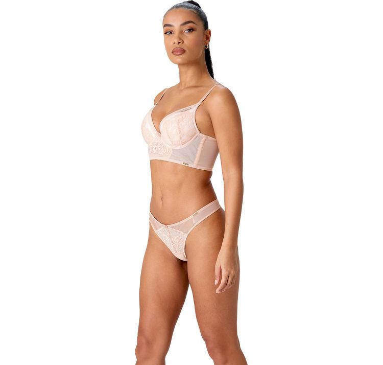 GOSSARD encore usztywniany biustonosz longline pÓŁgorset