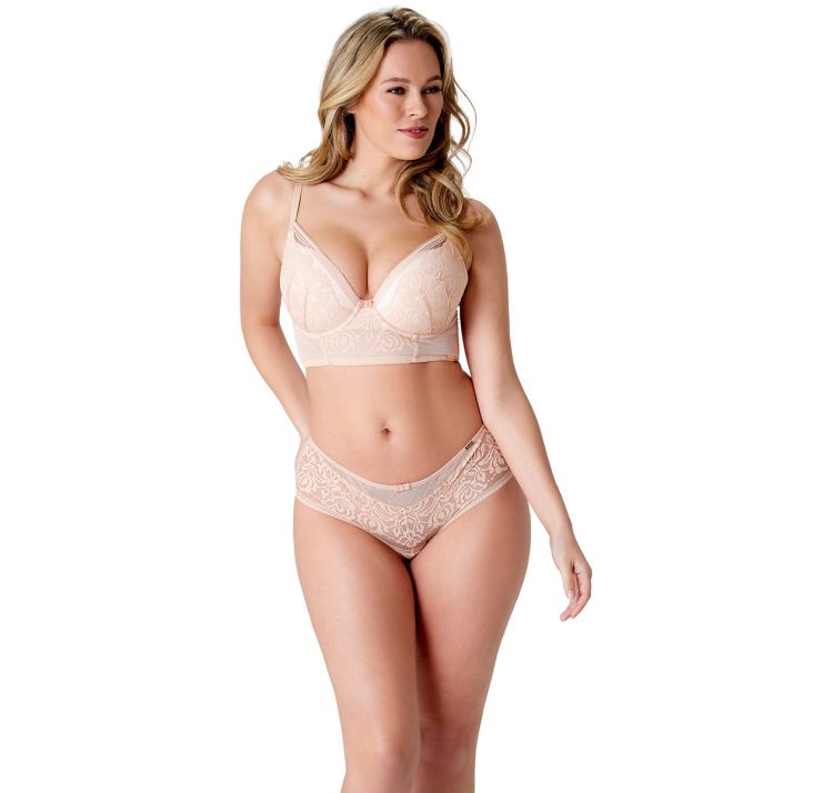 GOSSARD encore usztywniany biustonosz longline pÓŁgorset