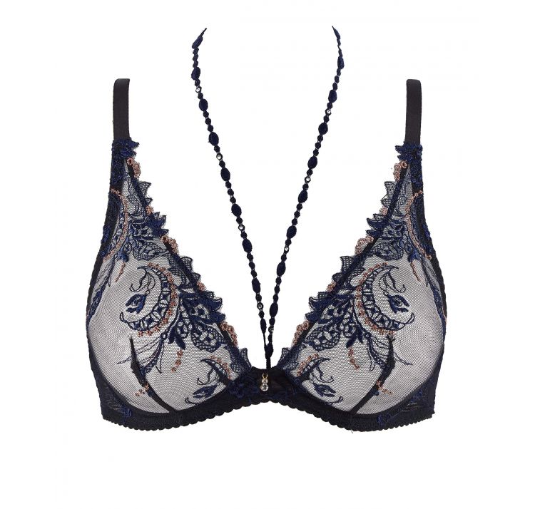 AUBADE PARIS amour precieux koronkowy biustonosz plunge