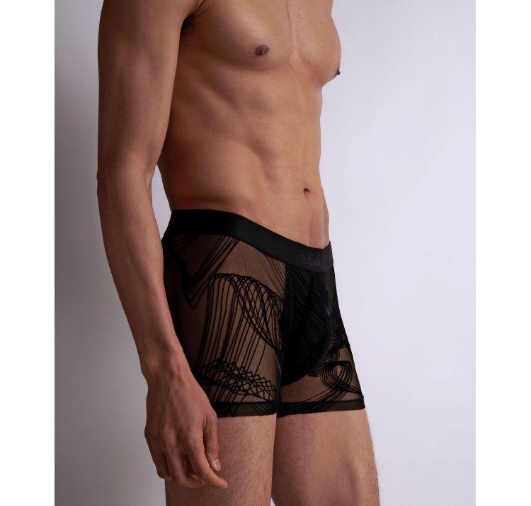 AUBADE PARIS men`s boxer koronkowe bokserki mĘskie w fale