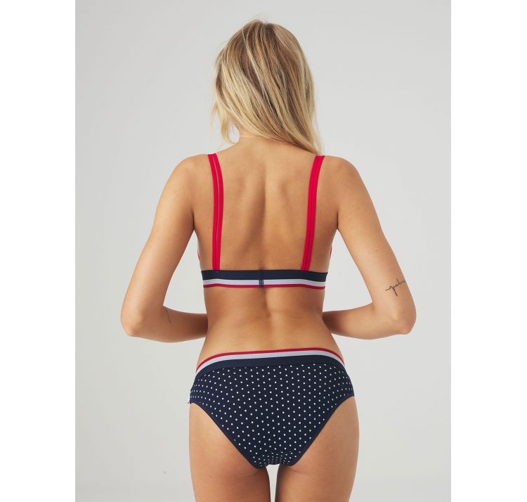 U.S. POLO ASSN. stretch cotton komplet biustonosz+majtki baweŁna