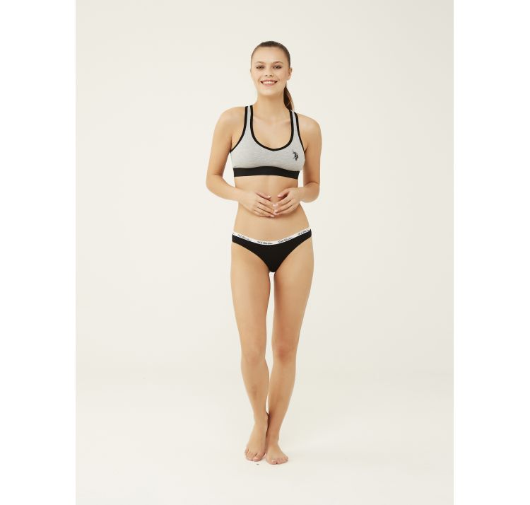 U.S. POLO ASSN. stretch cotton stringi damskie zestaw 3 sztuki