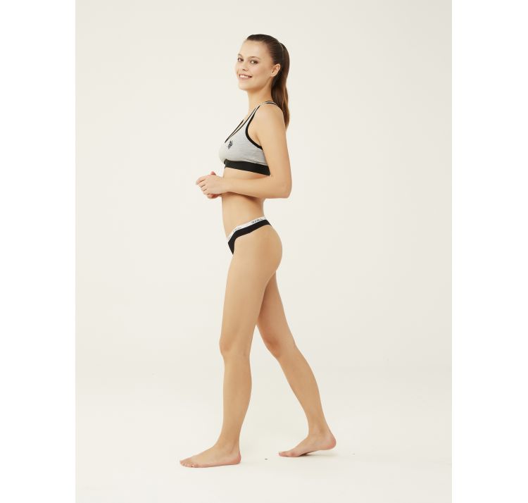 U.S. POLO ASSN. stretch cotton stringi damskie zestaw 3 sztuki