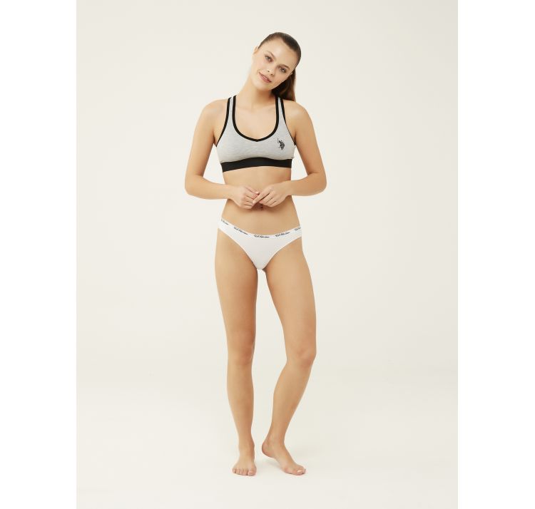 U.S. POLO ASSN. stretch cotton stringi damskie zestaw 3 sztuki