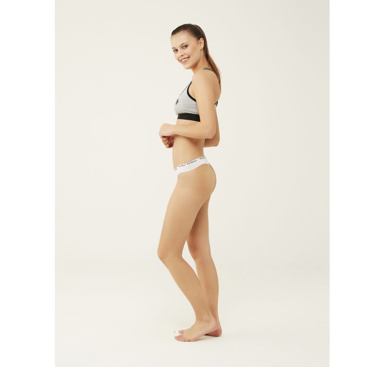 U.S. POLO ASSN. stretch cotton stringi damskie zestaw 3 sztuki