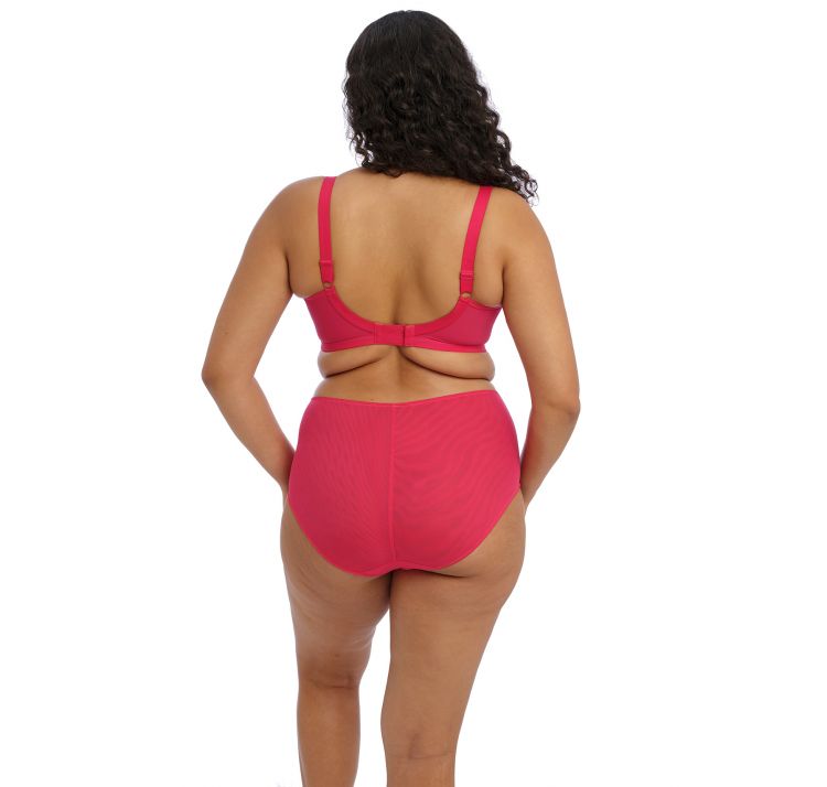 ELOMI sachi miĘkki biustonosz z haftem i paskami na dekolcie