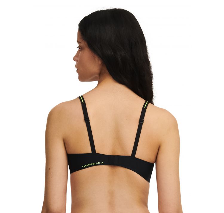 CHANTELLE X x edition biustonosz plunge z haftowanym napisem