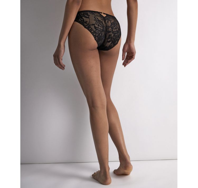 AUBADE PARIS gold pleasure koronkowe figi italian z ŁaŃcuszkiem