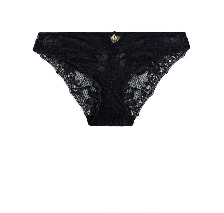AUBADE PARIS gold pleasure koronkowe figi italian z ŁaŃcuszkiem