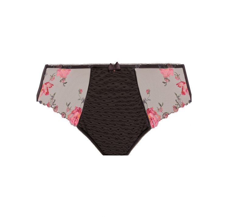 FANTASIE adrienne haftowane w kwiaty figi z bezszwowym tyŁem