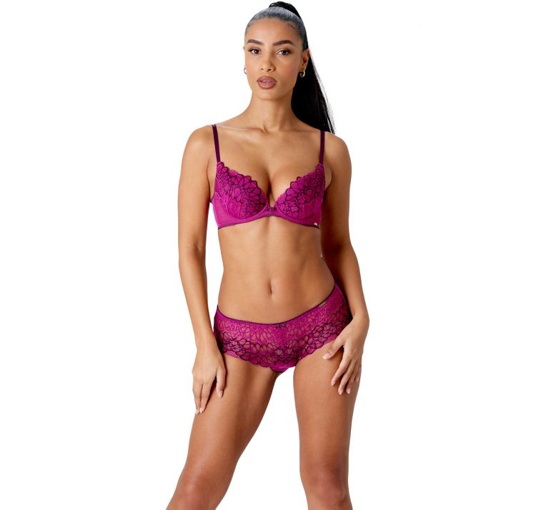 GOSSARD swirl usztywniany biustonnosz plunge