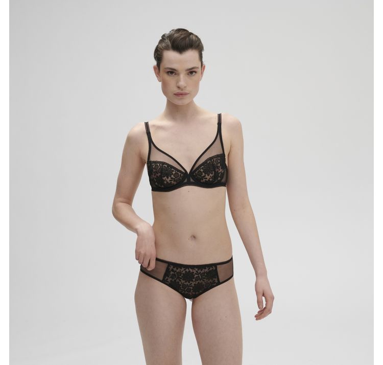 SIMONE PERELE amazone koronkowy biustonosz plunge