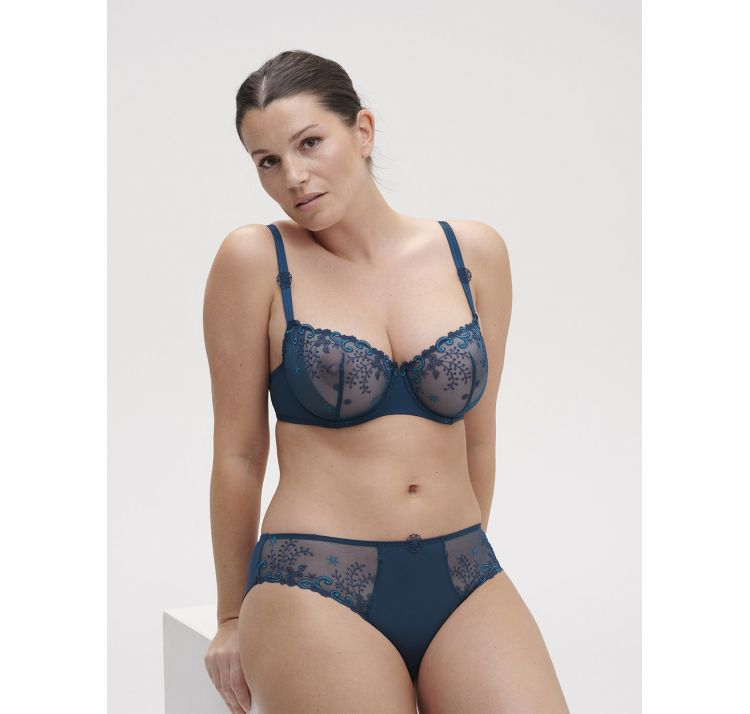 SIMONE PERELE delice koronkowy biustonosz half cup