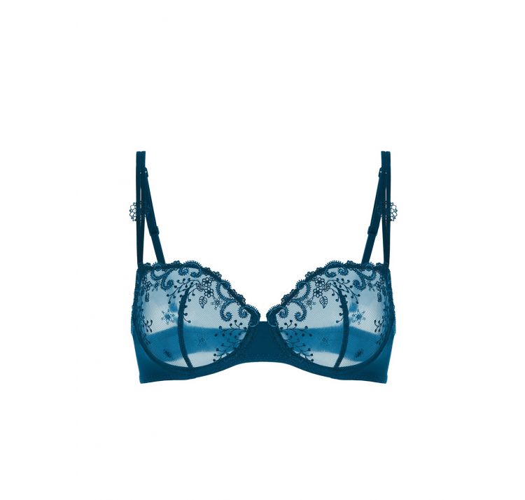 SIMONE PERELE delice koronkowy biustonosz half cup