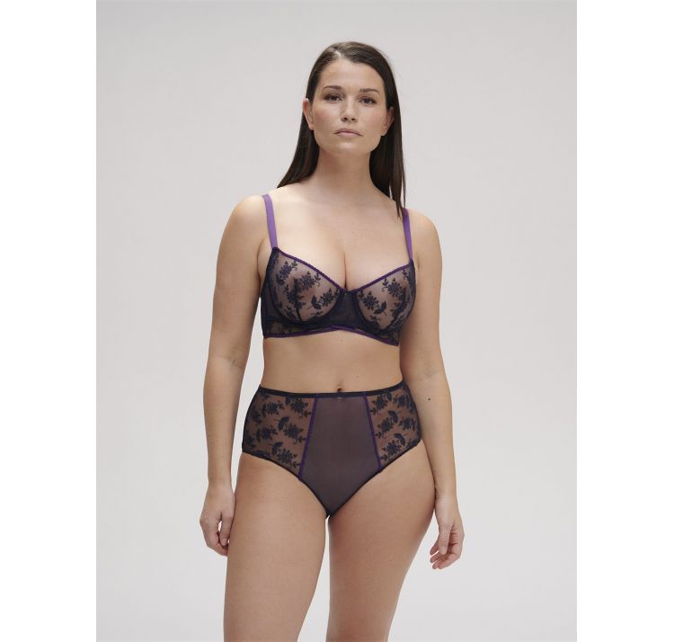 SIMONE PERELE adele koronkowe wysokie majtki