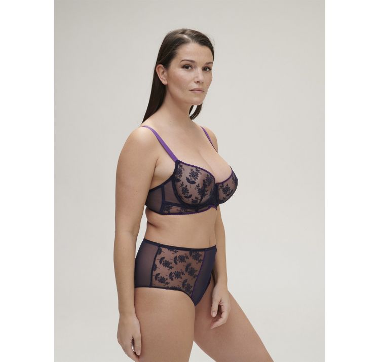 SIMONE PERELE adele koronkowe wysokie majtki