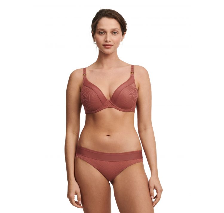 CHANTELLE graphic allure usztywniany biustonosz plunge t-shirt bra