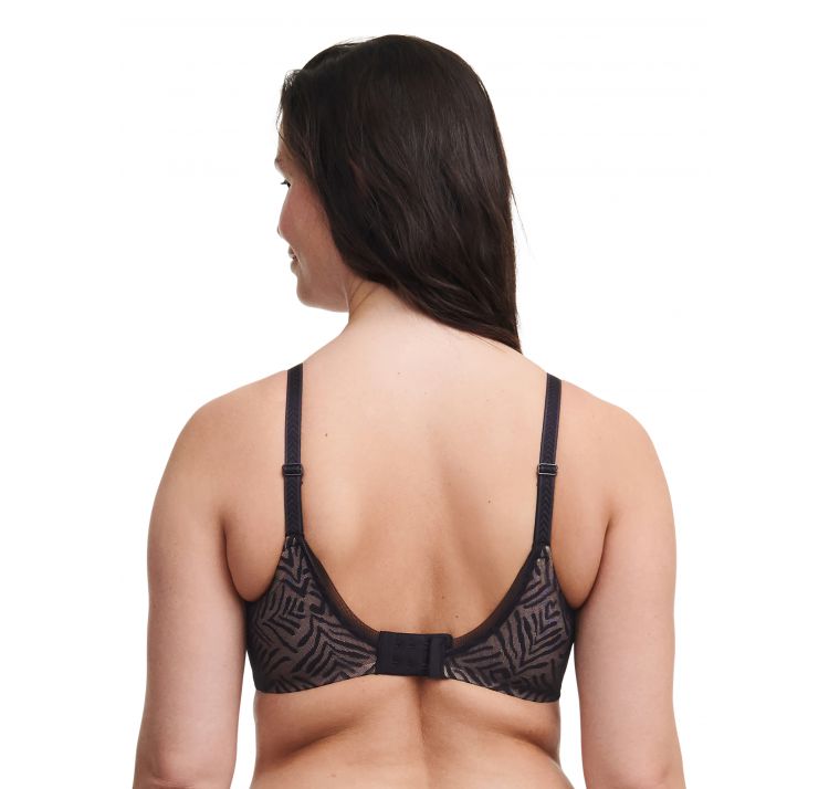 CHANTELLE graphic allure koronkowy biustonosz z tŁoczonĄ miskĄ