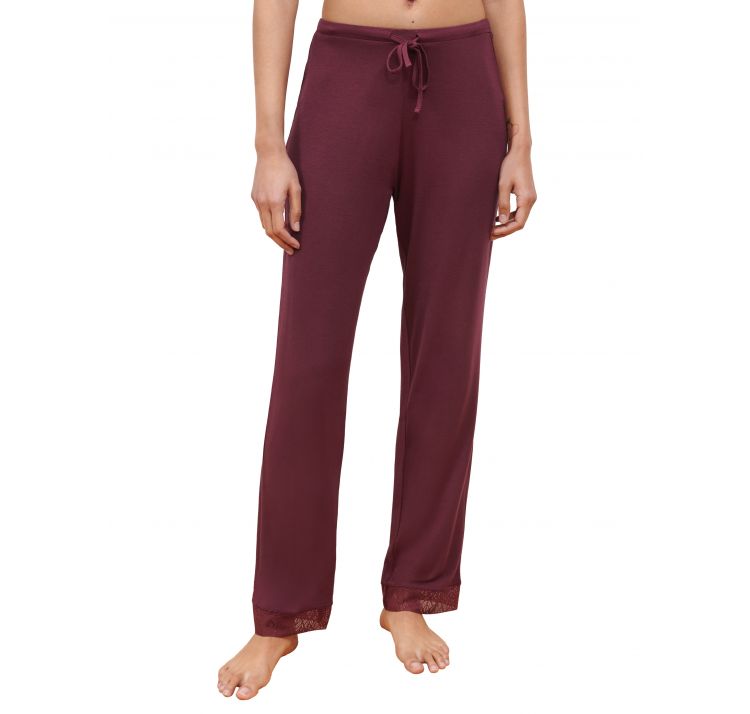 FEMILET jazz dÓŁ od piŻamy z modalu z koronkĄ tencel