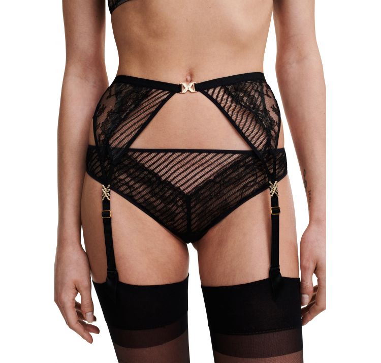 CHANTELLE X txture koronkowy pas do poŃczoch